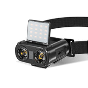 Strong Light Sensor Cap Clip Headlight