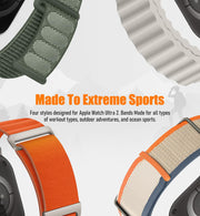 8 Pack Compatible with Apple Watch Ultra 3/Ultra 2 Bands for Men Women 49mm | 46mm 45mm 44mm 42mm Trail Loop+Alpine Loop+Ocean+Nylon Sport Loop for iWatch Ultra 4/3/2 Series 12/11/10/9/8/7/6/5/4/3/SE3 2
