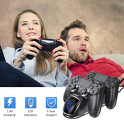 OIVO PS4 Controller Charger Dock Station, 1.8Hrs PS4 Controller Charging Dock, Charging Station Replacement for PlayStation 4 Dualshock 4 Charger