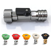 3/4 GHT to 1/4 Valve Quick Connect Adapter
