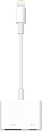 Lightning to HDMI Adapter for iPhone, [Apple MFi Certified] Digital AV Dongle, 1080P Sync Screen Cable with Lightning Charging Port for iPhone, iPad to TV/Projector/Monitor No Need Power Supply
