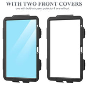 SEYMAC stock Case for iPad (A16) 11th/10th Generation 11''/10.9'' 2025/2022, Full-Body Drop Protection Case with Screen Protector &360° Rotate Hand Strap/Stand, Black