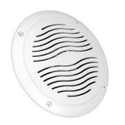Magnadyne 5-inch Water Resistant Outdoor Speakers, Dual Cone, 25W Peak Power, Marine and RV Compatible (White)
