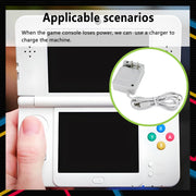 3DS Charger, DTOL 3DS Charger Compatible with Nintendo 3DS/ DSi/DSi XL/ 2DS/ 2DS XL/New 3DS 100-240V Wall Plug Adapter 2 Pack