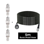 High Pressure Drain Cleaning Hose Kit