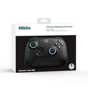 8Bitdo Ultimate 2 Bluetooth Controller for Switch 2, Switch & Windows,Black | TMR Joysticks, Switchable Hall Effect/Tactile Triggers, Charging Dock, Vibration and Motion Control, 2 Pro-level back buttons