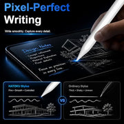 HATOKU Stylus Pen for Apple iPad 2018-2026 Magnetic for Note-Taking Drawing | 15Min Fast Charge iPad Pencil with High Precision, Tilt Sensitivity, Palm Rejection on iPad 6-11/Air/Pro/Mini, No Pairing