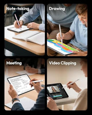 Metapen A8 Stylus Pen for iPad 2018-2026,Magnetic Attach & Palm Rejection | 4 Min Fast Charging Metal Barrel Apple Pencil,Reliable Precision & Smooth Writing Pen for iPad 6th-11th Gen Pro Air Mini
