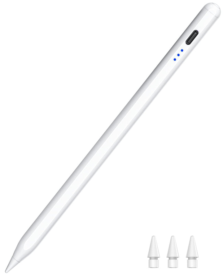 HATOKU Stylus Pen for Apple iPad 2018-2026 Magnetic for Note-Taking Drawing | 15Min Fast Charge iPad Pencil with High Precision, Tilt Sensitivity, Palm Rejection on iPad 6-11/Air/Pro/Mini, No Pairing