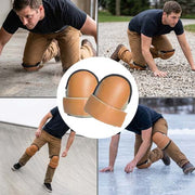 PU Synthetic Leather Sports Knee Pads