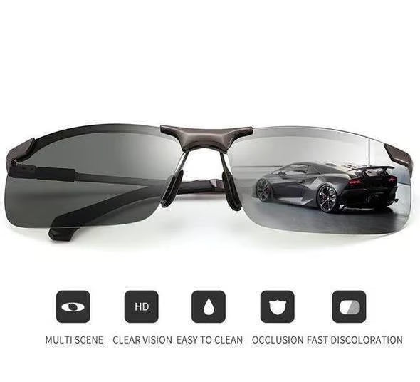 🥳2026 HOT SALE🥳💞50K+ SOLD!🕶️🌦️ Upgraded Photochromic Lenses 50% OFF! Anti-glare polarization meets smart light adaptation. A stylish, intelligent choice for your eyes. 💎😎