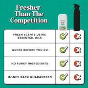 Poo-Pourri Before-You-Go Pocket Toilet Spray, Beach Bum, 1 Fl Oz | Travel Essentials On-The-Go Bathroom Odor Deodorizer with Essential Oils, Up to 50 Uses, TSA Approved, Coconut Orchid Scent