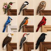3D Woodland Bird Door Topper