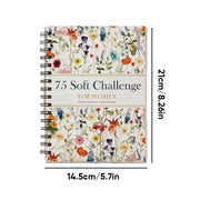 75-Day Soft Challenge Tracking Notebook