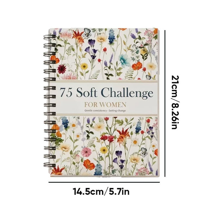 75-Day Soft Challenge Tracking Notebook
