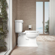 KOHLER Cachet ReadyLatch Elongated Slow Close Toilet Seat, White | 4636-RL-0, Quiet Lid, Contoured Grip-Tight Bumpers Installation Hardware, Apartment Essentials