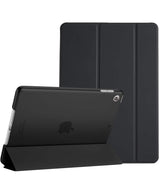 ProCase for iPad 9th/ 8th/ 7th Generation Case 10.2 Inch, Black | 10.2 iPad Case 9th/ 8th/ 7th Gen Cover (2021/2020/2019), Slim Smart Cover With Translucent Hard Shell Back, Auto Sleep/Wake