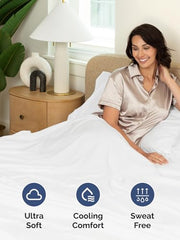 CGK Extra Deep Queen Single Fitted Sheet Only - White | Easily Fits 18 inch to 24 inch Mattress, Soft, Wrinkle Free, Breathable & Comfy, Extra Deep Pockets Hotel Luxury Fitted Sheet