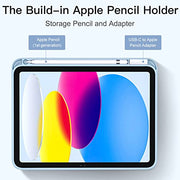 Akkerds for iPad A16 11th Gen Case, iPad 10th Generation Case, Sky Blue