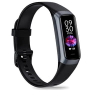 Fitness Tracker with 24/7 Heart Rate, Activity Trackers with Blood Pressure Sleep Monitor, 1.10" AMOLED Screen Step Tracker, Waterproof Step Counter, Health Smart Watch Pedometer for Women Men