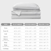 Comfort Spaces 100% Cotton Percale Sheets Twin Sheet Set 3 Pcs, White | Crisp, Cool & Breathable Bed Sheets, 12" Deep Pocket Fits Up to 14" Mattress, Lightweight, All Season Cozy, with Pillow Case