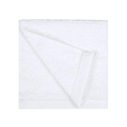 Amazon Basics Fast Drying Cotton Washcloths for Bathroom, Machine Washable, Soft and Highly Absorbent, 12 x 12 in, White, 24-Pack