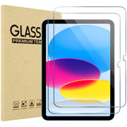 ProCase 2 Pcs Screen Protector for iPad A16 2025 11th 11" /10th 2022 10.9 | Tempered Glass Film Guard -Clear