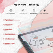 bersem 2 Pack Paperfeel Screen Protector for iPad A16 11/10th & Air 11 Inch