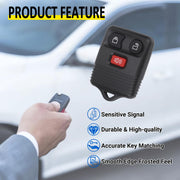 Vurkcy Keyless Entry Remote Key Fob Compatible with Ford F150 F250 F350 Escape Expedition Explorer Ranger, Lincoln, Mercury, Mazda and More, Replacement for CWTWB1U331 CWTWB1U345, 3 Button (Pack of 2)
