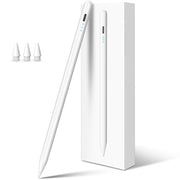DIGIROOT iPad Pencil for 2018-2026, Plam Rejection Stylus Pen for iPad | Apple Pencil USB-C 3X Fast Charge, Tilt Sensitivity, for iPad 6-11, Pro 11"/12.9"/13, Air 3/4/5/M2/M3/M4, Mini 5/6/7-White
