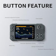 LUCKY Kayak Portable Fish Finder Transducer Wireless Sonar Fish Finders Boat Rechargeable Handheld Fish Depth Finder Fishing MT-202