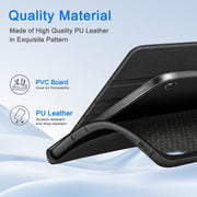CoBak Case for Samsung Galaxy Tab A11+ Plus 11" 2025,Black | Multi-Viewing Angles, All New PU Leather Folio Stand Cover with Auto Sleep Wake Feature for Samsung Galaxy Tab A11+ Tablet