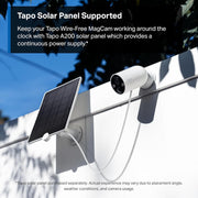 Tapo MagCam 2K+ Security Camera Wireless Outdoor, Battery Powered, C425 | 2026 Wirecutter Best Outdoor Security Camera&PCMag Editors' Choice, Subscription-Free Storage/Cloud, Person/Vehicle Detection