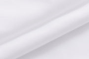 N&Y HOME Fabric Shower Curtain Liner with Magnets Standard Size, White | Hotel Quality, 12 Button Holes, Machine Washable, Water Repellent Cloth Shower Curtain with Magnets for Bathroom