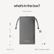 Twelve South AirFly SE, Bluetooth Wireless Audio Transmitter Adapter, White | Bluetooth Adapter for AirPods/Headphones, 20+ Hr Battery, Works with 3.5mm aux Jacks on Airplanes, TVs, Gym Equipment, Travel