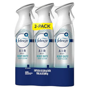 Febreze Air Mist, Air Freshener Spray, Odor Fighting Room Spray, Deodorizer for Home Bathroom Kitchen Office Apartment Dorm Room Classroom, Heavy Duty Crisp Clean Scent, 8.1oz (Pack of 3)