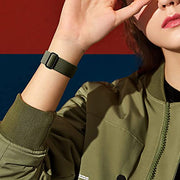 DaQin 3 Pack Stretchy Solo Loop Compatible with Apple Watch Bands Men Women | Soft Nylon Band 49mm 46mm 45mm 44mm 42mm, Braided Elastic Sport Strap for iWatch Series 12 11 10 9 8 7 6 5 4 3 2 1 SE Ultra