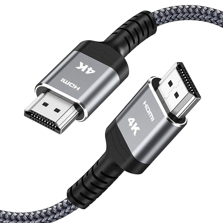 Highwings Long HDMI Cable 25FT 4K HDR High Speed HDMI 2.0 Cables | 18Gbps 2.0 Braided HDMI Cord, 4K HDR, HDR10, HDCP 2.2, ARC, Compatible with Roku TV/HDTV/PS5/Blu-ray