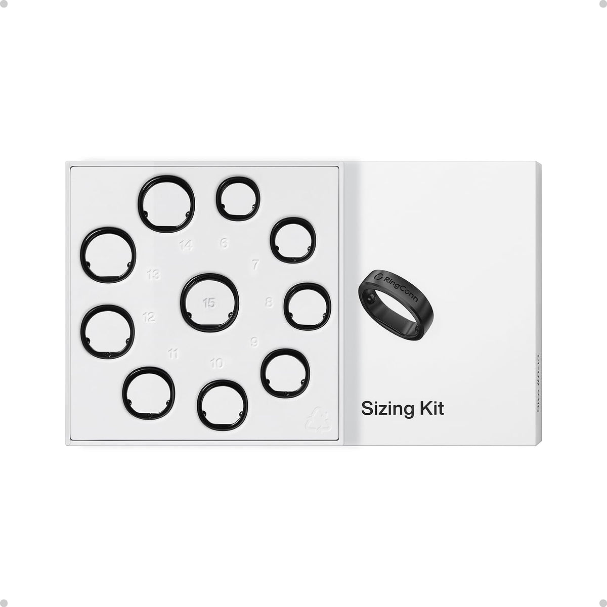 RingConn Gen 3 Sizing Kit - Size Before You Buy (Sizes 6-15) | Exclusive to RingConn Gen 3 | 10 Sizes Included for Accurate Fitting | Find Your Perfect Fit
