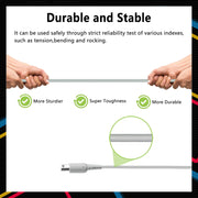3DS Charger, DTOL 3DS Charger Compatible with Nintendo 3DS/ DSi/DSi XL/ 2DS/ 2DS XL/New 3DS 100-240V Wall Plug Adapter 2 Pack
