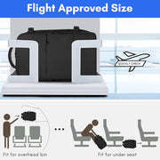 Taygeer Travel Laptop Backpack for Men, Airplane Approved Travel Backpack | 15.6inch Laptop Backpacks with Water Bottle Pocket, Lightweight College 35l Luggage Bookbag Gifts for Business Work, Black