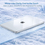 MOSISO Compatible with MacBook Air 13 inch Case M5 2026 M4 M3 M2 2025-2022 | A3449 A3240 A3113 A2681, Hard Shell&Keyboard Cover&Screen Film&Type C for MacBook Air 13.6 inch Case, Crystal Clear
