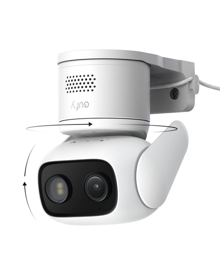 eufy Security Indoor/Outdoor Camera C31,Spotlight-Free Color Night Vision | Spotlight-Free Color Night Vision, IP66, AI Human/Vehicle/Pet/Cry Detection, Plug-In Powered, 24/7Recording, No Subscription