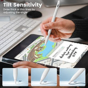 Penlike Pencil for Apple iPad 2026-2018, Fast Charge Stylus Pen for iPad | Fits for iPad A16/11-6th, Air 11"/13" M4/M3/M2/5th-3rd, Pro 13/11/M4/12.9, Mini A17 Pro/6/5th Palm Rejection,Tilt Sensitivity