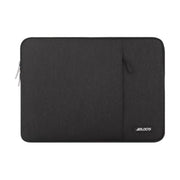 MOSISO Laptop Case 13.3 inch, 13-13.3 inch Laptop Sleeve Bag with Pocket | Compatible with MacBook Air/Pro 13/Pro 14 M5 M4 M3 M2 M1, HP Dell ASUS Lenovo, Polyester Vertical Computer Bag, Black