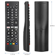 Universal for LG Smart TV Remote Control Replacement with Battery | for All LG OLED 3D Thinq TVs | 1‑Year Warranty | for AKB75095307 AKB75375604 AKB74915305 AK75675304 AKB76040302 AKB76037601