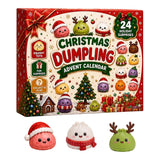 Christmas Dumpling Squishy Advent Calendar – 24 Surprise Toys