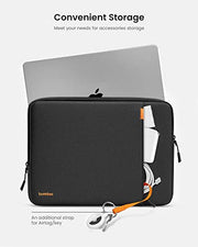 tomtoc 360° Protective Laptop Sleeve for 14-inch MacBook Pro M5 Pro/Max | 2026 A3426 A3427 A3434 M4/M3/M2/M1 A3112 A3401 A3185, Water-Resistant Laptop Case Bag Fits Dell XPS 14 & 13.8" Surface Laptop