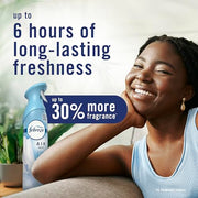 Febreze Air Mist, Air Freshener Spray, Odor Fighting Room Spray, Deodorizer for Home Bathroom Kitchen Office Apartment Dorm Room Classroom, Downy April Fresh Scent, 8.1oz (Pack of 2)
