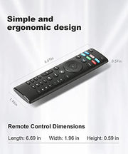 for Vizio smart tv Remote Replacement,Compatible with vizio Smart TV | Compatible with vizio TV D,M,V,Series UHD LED LCD Smart TV